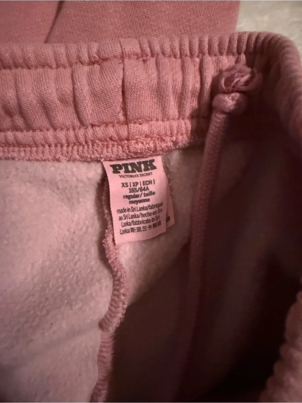 PINK Victoria's Secret Mauve Pink texas Sweatshirt & Joggers Set